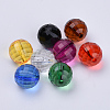 Transparent Acrylic Beads TACR-Q254-10mm-V-1