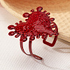 Baking Paint Alloy Cuff Bangles for Women WGD946B-03-1