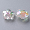 Transparent Acrylic Beads TACR-S152-09B-09-2