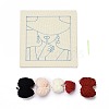 Sexy Girl Punch Embroidery Supplies Kit DIY-H155-09-2