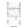 Shining Watermark Slider Art Stickers MRMJ-T072-19-2