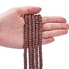 Handmade Polymer Clay Beads Strands LS-CLAY-N008-008-125-6