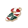 Christmas Alloy Enamel Pendants FIND-H055-17A-G01-2