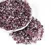 Baking Paint Transparent Glass Beads DGLA-T004-07A-3