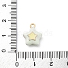 Alloy Enamel Charms ENAM-E362-08E-3