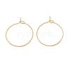 Ion Plating(IP) 316 Surgical Stainless Steel Hoop Earrings Findings X-STAS-D183-02G-01-1