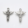Tibetan Style Alloy Pendants LS-TIBE-T010-27AS-RS-2