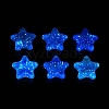 UV Plating Transparent Acrylic Beads OACR-N162-06-2