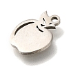 201 Stainless Steel Pendants STAS-R136-01P-05-2