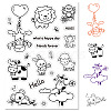 Custom PVC Plastic Clear Stamps DIY-WH0439-0040-1