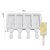 Food Grade DIY Rectangle Ice-cream Silicone Molds DIY-D062-02B-7