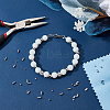 60Pcs 3 Styles Rhodium Plated 925 Sterling Silver Spacer Tube Beads STER-UN0001-26P-4