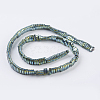 Vacuum Plating Electroplate Non-magnetic Synthetic Hematite Beads Strands G-F534-D-2