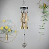 Wood Hanging Wind Chime Decor BIRD-PW0001-042-03G-1