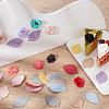 WADORN 132Pcs 18 Styles Cloth Ornament Accessories FIND-WR0008-79-3