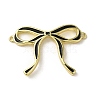 Brass Enamel Connector Charms KK-D098-01G-05-1