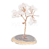 Natural Quartz Crystal Chips Tree of Life Decorations PW-WGCF77D-05-1