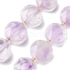 Natural Ametrine Beads Strands G-C116-A163-03-2