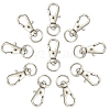 10Pcs Alloy Swivel Lobster Claw Clasps PALLOY-CJ0002-68-7