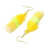 Colorful Tassel Pendants Dangle Earrings for Women EJEW-JE06106-4