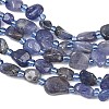 Natural Tanzanite Beads Strands GG-CBA3A44-C06-01-3
