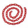 Opaque Acrylic Cable Chains SACR-N010-002F-2