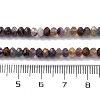 Natural Purple Fluorite Beads Strands G-G139-B16-01-5