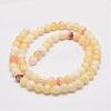 Natural Honey Jade Bead Strands G-K153-B26-12mm-2