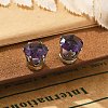 Cubic Zirconia Clip-on Earrings EJEW-L100-01P-10-1