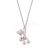 304 Stainless Steel Pendant Necklaces for Women Men NJEW-JN05414-01-2