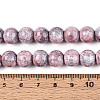Baking Paint Glass Beads Strands DGLA-N016-10mm-03-4