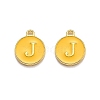 Golden Plated Alloy Enamel Charms LS-ENAM-Q437-13J-1