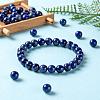 D100Pcs 8mm Natural Lapis Lazuli Round Beads DIY-LS0002-02-6