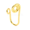 Brass Nose Rings AJEW-F053-25G-2