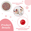 200G Glass Seed Bead DGLA-HS0001-02-4