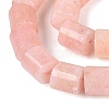 Dyed Natural White Jade Beads Strands G-Q606-77A-02-4