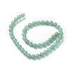 Natural Green Aventurine Beads Strands X-GSR024-2
