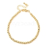 Round Brass Beaded Bracelets for Women BJEW-H640-04B-G-4
