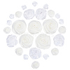 WADORN 26Pcs 4 Style Satin Cloth Ornament Accessories FIND-WR0011-22A-1