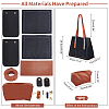 DIY Rectangle PU Leather Knitting Crochet Tote Bags DIY-WH0196-59-5