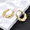 304 Stainless Steel Hoop Earrings for Women EJEW-L296-070G-3