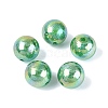 UV Plating Opaque Acrylic Beads SACR-Q005-01C-1