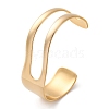 304 Stainless Steel Cuff Bangles for Women BJEW-B123-01G-2