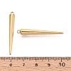 304 Stainless Steel Pendants STAS-T075-22C-G-3