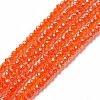 Electroplate Glass Beads Strands LS-EGLA-R048-2mm-21-1