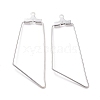 304 Stainless Steel Pendants STAS-F191-10S-4