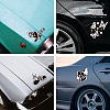 Reflective Vinyl Butterfly Car Stickers STIC-WH0022-004-5