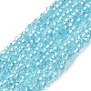 Glass Beads Strands EGLA-S056-2mm-03-1