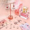 100Pcs 316L Surgical Stainless Steel Hoop Earring Findings STAS-SC0008-52-4