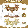Rhinestone Thread Iron on/Sew On Patches DIY-WH0899-132-2